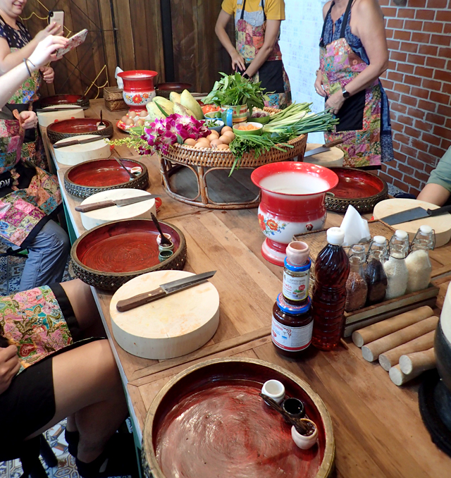 silom thai cooking schoolの様子と感想