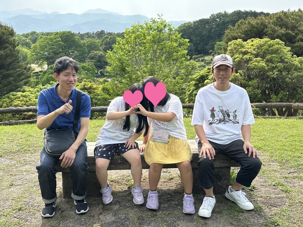 家族5人で那須カントリーコテージへ