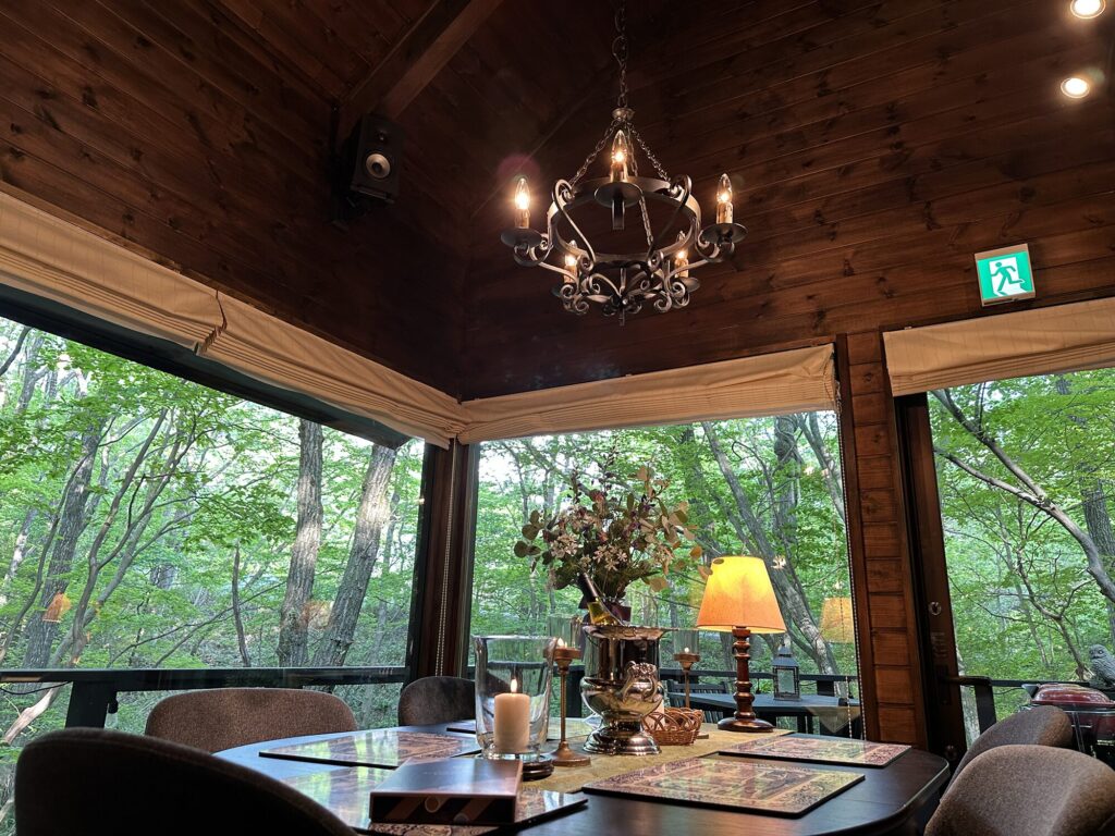 Nasu Country Cottage（那須カントリーコテージ）吹き抜け